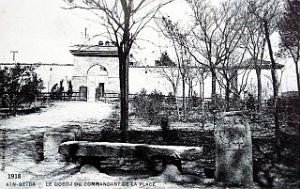 AIN-BEIDA - BORDJ DU COMMANDANT DE LA PLACE - 1918